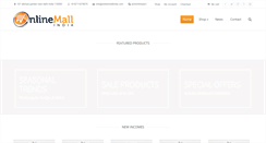 Desktop Screenshot of onlinemallindia.com