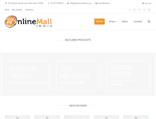 Tablet Screenshot of onlinemallindia.com